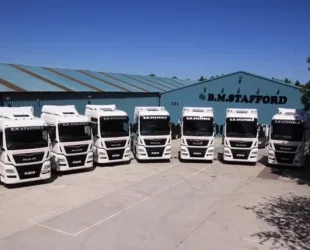 MAN Truck & Bus UK supply Vehicles to BM Stafford