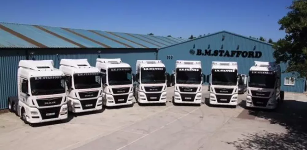 MAN Truck & Bus UK supply Vehicles to BM Stafford