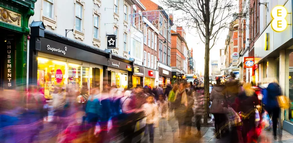 May Sees Biggest High Street Footfall Increase In Almost Three Years