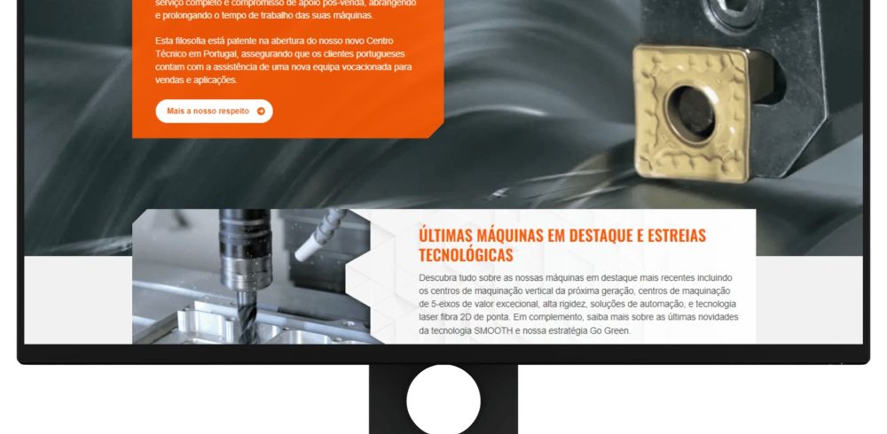 Mazak Launches Dedicated Website for Portuguese Customers