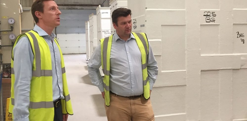 Wells MP Visits Offsite Solutions Highbridge Factory