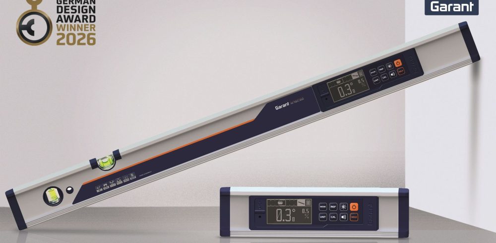 GARANT electronic spirit level wins at German Design Award 2026