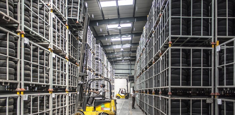 Pallet Machine Worker Warehouse Forklift Industry