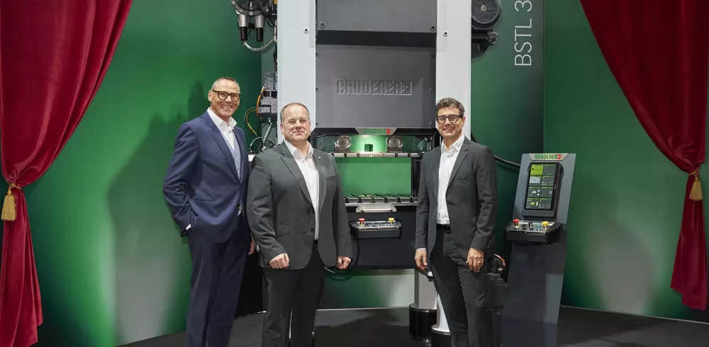 Bruderer Launches Two New Presses at Blechexpo