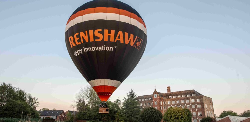 Renishaw hot air balloon