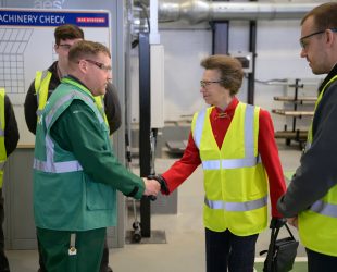 Use of Photo Courtesy of BAE Systems
HRH Princess Anne Visit to open Applied Shipbuilding Academy