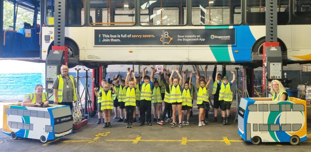 Bright Sparks - Children Get Glimpse ‘Behind the Buses’