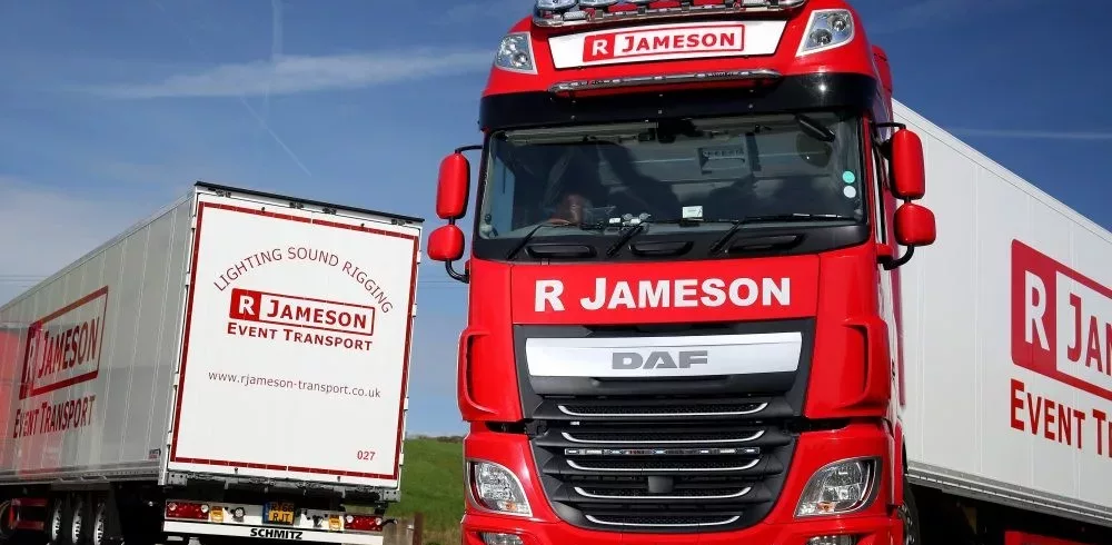 Schmitz Cargobull Deliver new Trailers to R Jameson Event Transport