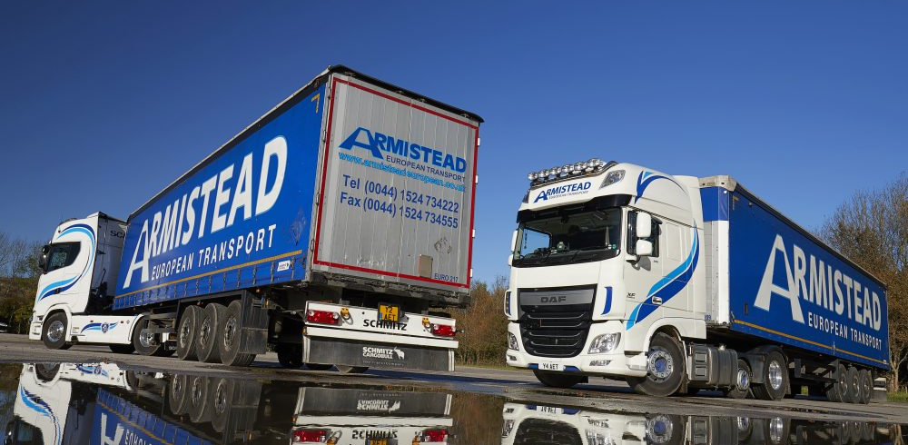 Schmitz Cargobull Delivers New Assets to Armistead European Transport