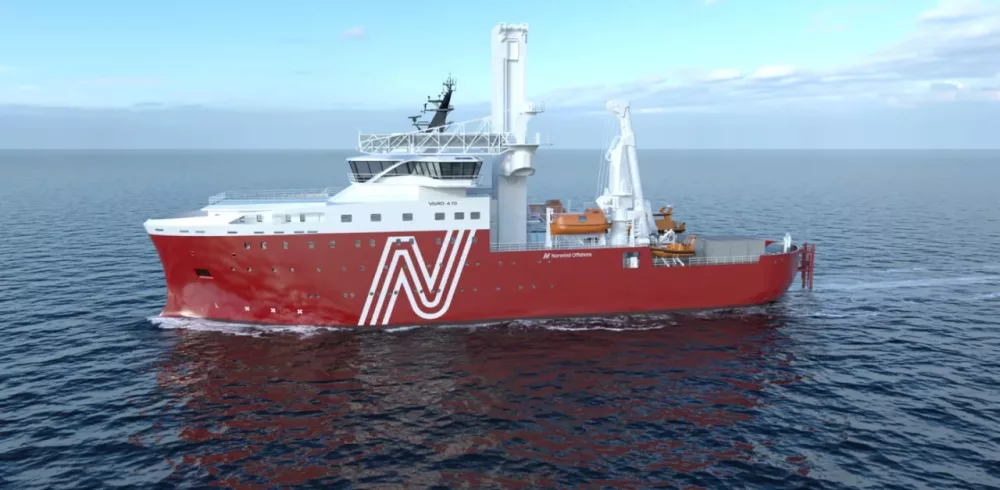 Seaonic ECMC 3D Crane for Norwind Offshore Vessel