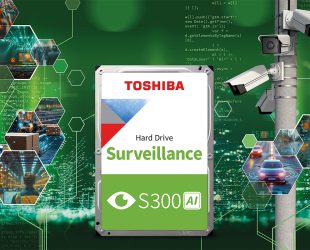 Toshiba Launches S300 AI surveillance HDD