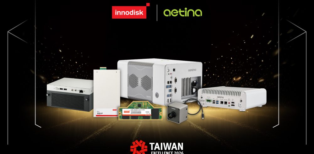 Innodisk and Aetina win at Taiwan Excellence Awards