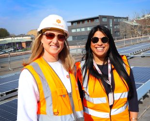 Lightweight Solar Pioneer in Landmark Tesco Watford Extra Project