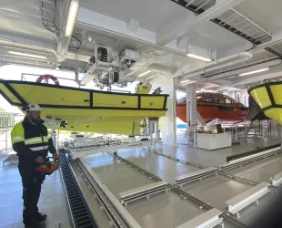 Vestdavit’s Mission Bay Boat-Handling System Selected for Second Nexans Newbuild Cable-layer