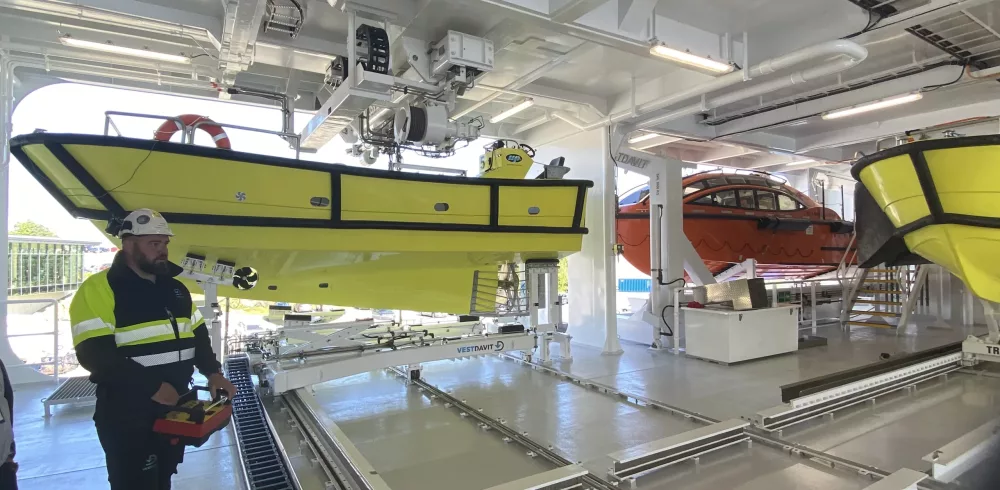 Vestdavit Mission Bay Boat-Handling System Selected for Second Nexans Newbuild Cable-layer