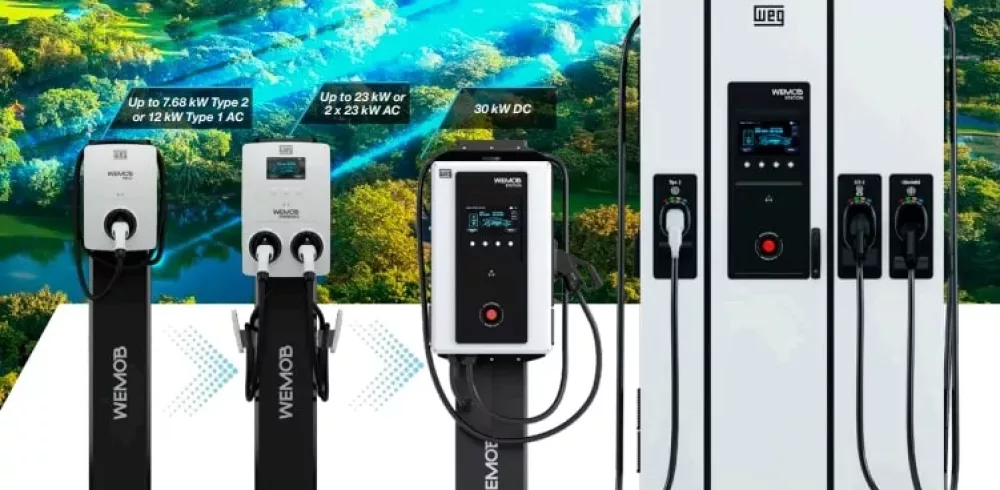 WEG Launches Electric Vehicle Charging Stations