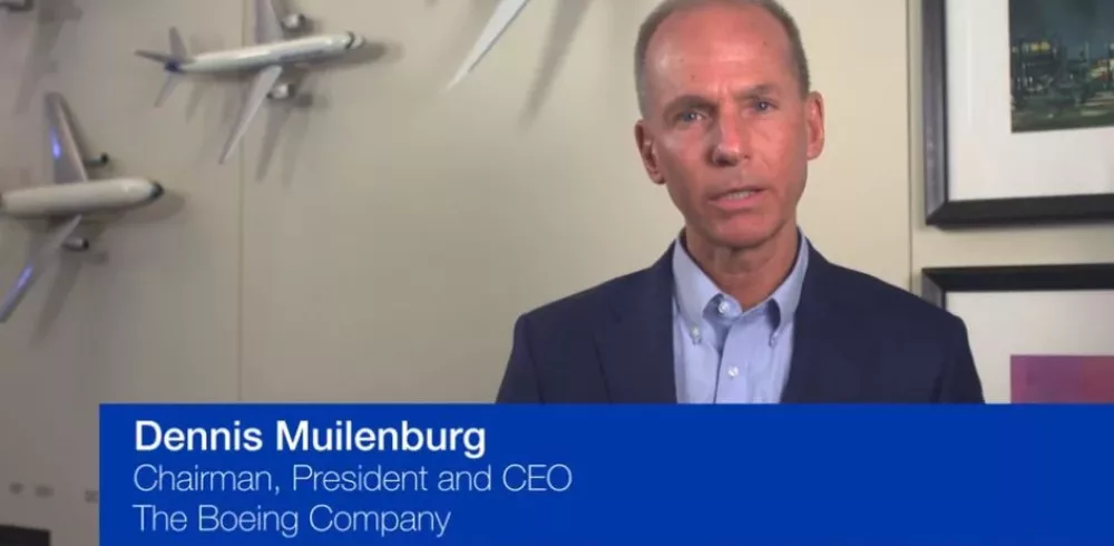 Boeing CEO Sends a Message to the Aviation Community