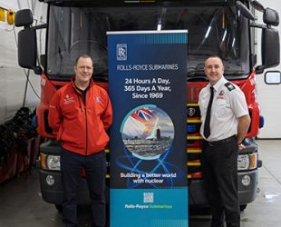 Rolls-Royce Submarines donates specialist equipment to DFRS