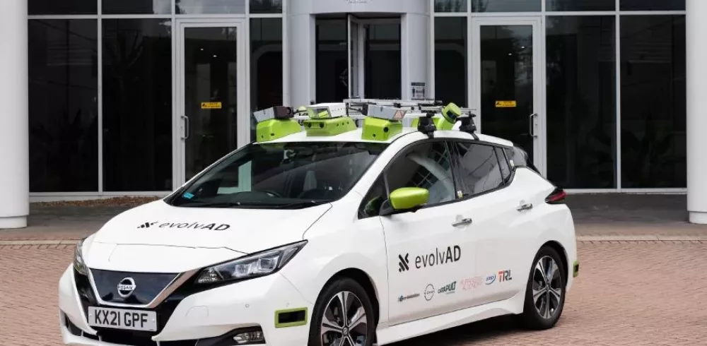 evolvAD: Nissan-backed Research Project to Bring Autonomous Mobility to UK Residential and Rural Roads