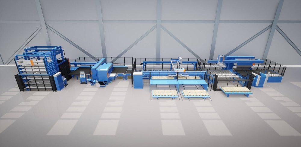 Prima Power EuroBLECH 2026: PSBB punching, shearing, buffering and bending line