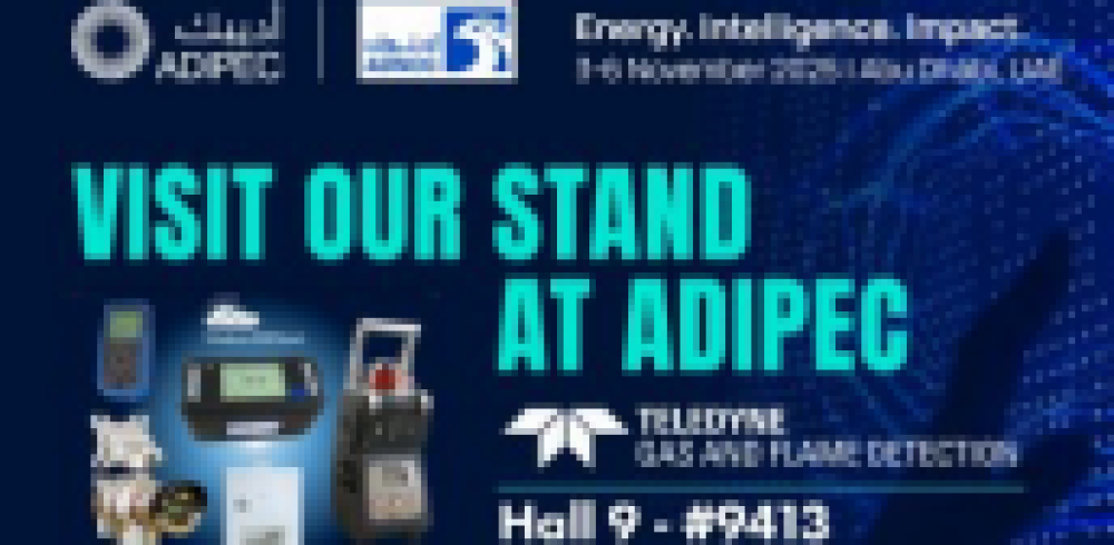 Teledyne Gas & Flame Detection presented at ADIPEC 2025
