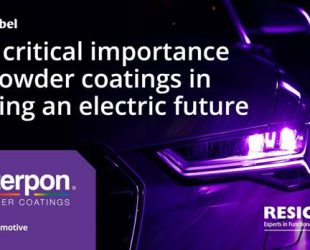 New White Paper Shows Importance of Powder Coatings in Driving an Electric Future