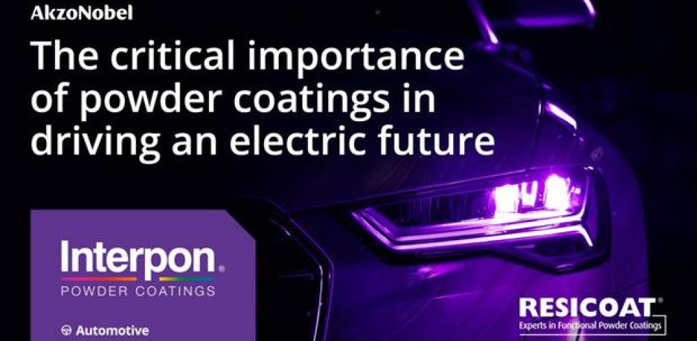 New White Paper Shows Importance of Powder Coatings in Driving an Electric Future