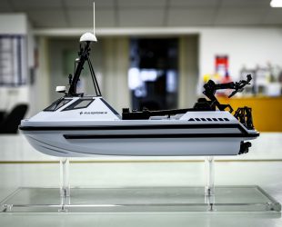 Ogle makes big waves with model Royal Navy vessel