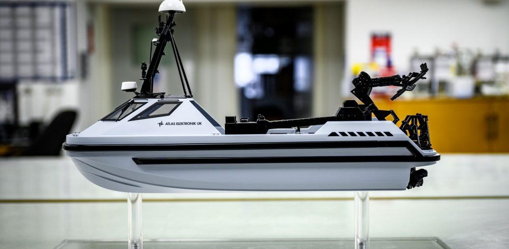 Ogle makes big waves with model Royal Navy vessel