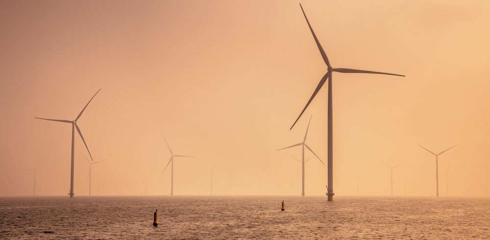 Offshore,Wind,Farm,At,Sea.,Group,Of,Wind,Turbines,In Acteon & Wynnergy Sign Strategic MoU: Offshore Projects