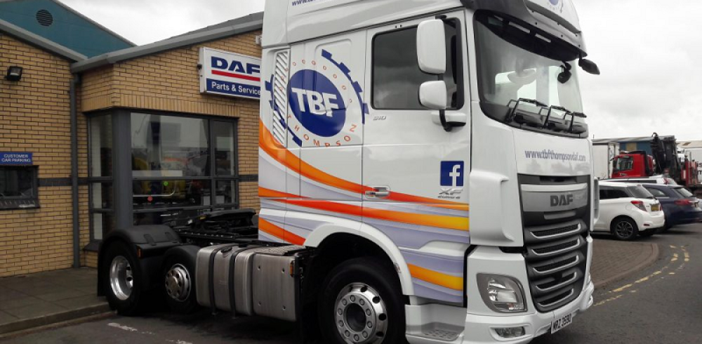 TBF Thompson's New Range of DAF XF 510 Demonstrators Are Being Fitted