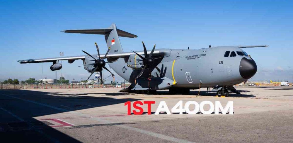 Airbus delivered its first A400M to the Indonesia Ministry of Defence
