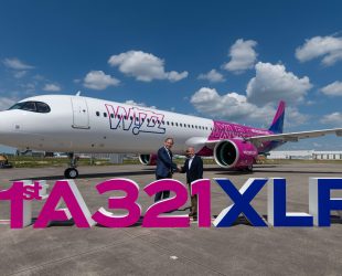 Airbus delivers First Pratt & Whitney Powered A321XLR to Wizz Air