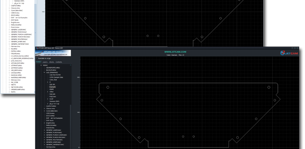 CAD Viewer Jetcam