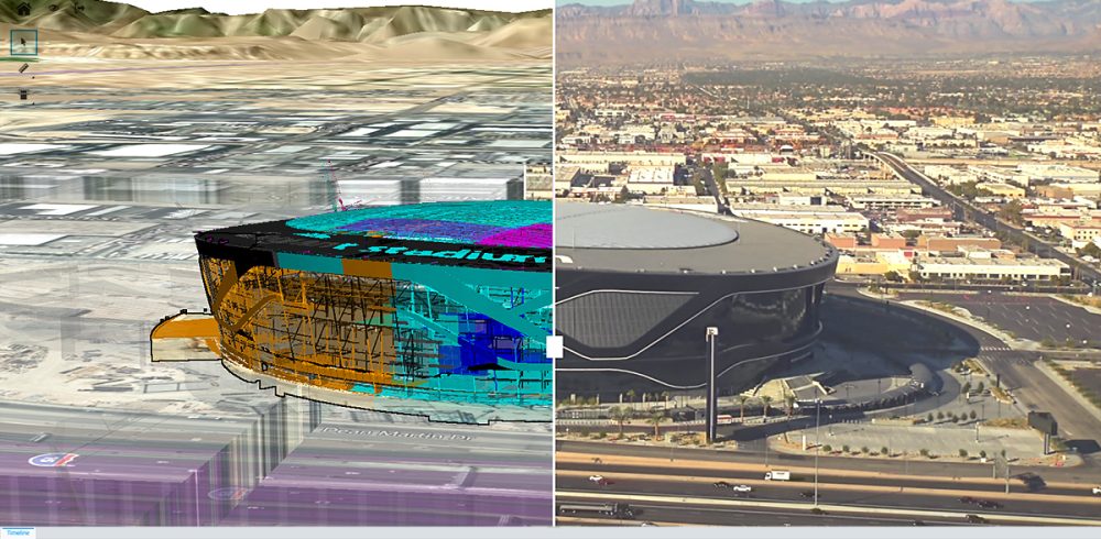 EarthCam 4D and Bentley Systems Bring Construction Digital Twins to Life